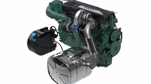 Le Volvo Penta D16 va bien respirer Le Volvo Penta D16 va bien respirer