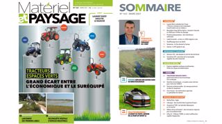Ce mois-ci dans Matériel et Paysage