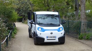 Utilitaire électrique G6 de Goupil. 