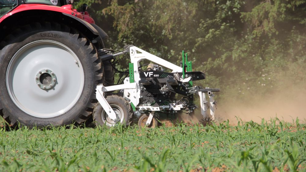 Bineuses Dickson Kerner : Un châssis double poutre Variofield