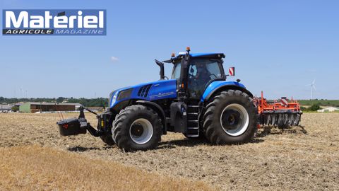 Vidéo : New Holland T8.380 Genesis, retour vers le futur Vidéo : New Holland T8.380 Genesis, retour vers le futur