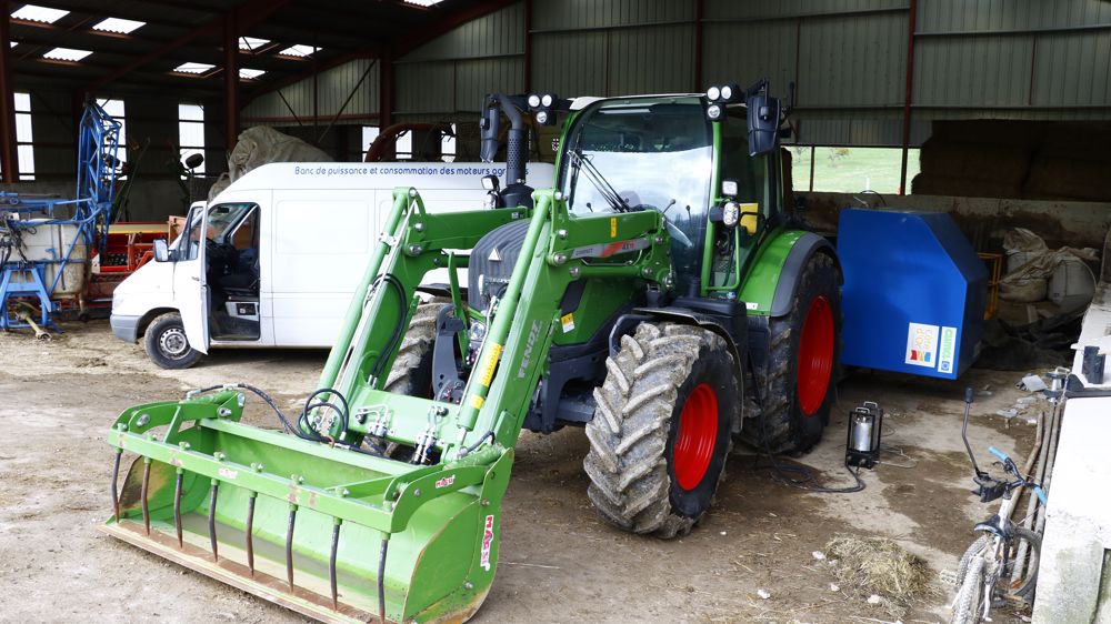 Fendt 314 Vario : les mesures