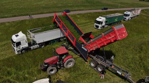Perard : Un convoyeur pour l'ensilage Perard : Un convoyeur pour l'ensilage