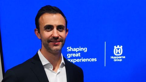 Frédéric Bigot, directeur national des ventes Husqvarna Professional Frédéric Bigot, directeur national des ventes Husqvarna Professional