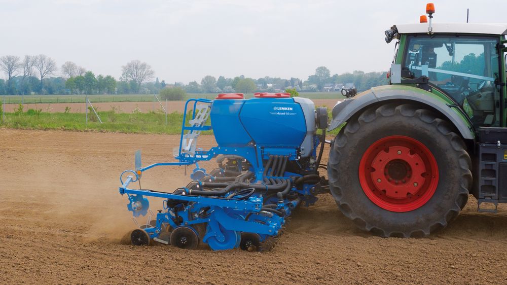 Innov-Agri 2021 : Le Lemken Azurit se met au soja et au tournesol Innov-Agri 2021 : Le Lemken Azurit se met au soja et au tournesol