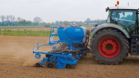 Innov-Agri 2021 : Le Lemken Azurit se met au soja et au tournesol Innov-Agri 2021 : Le Lemken Azurit se met au soja et au tournesol