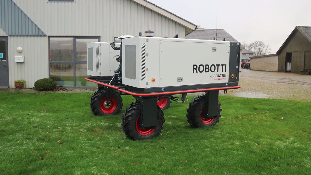 60 h d’autonomie avec le robot Robotti LR d'AgroIntelli 60 h d’autonomie avec le robot Robotti LR d'AgroIntelli