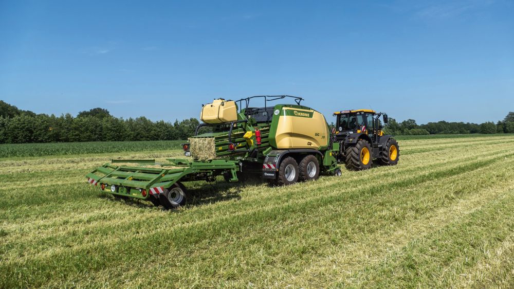 Krone : un incorporateur d’additif intégré aux presses haute densité BiG Pack Krone : un incorporateur d’additif intégré aux presses haute densité BiG Pack