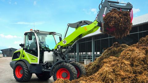 Une chargeuse articulée compacte Claas Torion d’entrée de gamme Une chargeuse articulée compacte Claas Torion d’entrée de gamme