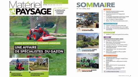 A lire dans Matériel et Paysage A lire dans Matériel et Paysage