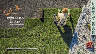 Les Compagnons jardiniers-paysagistes à Quimper fin mai