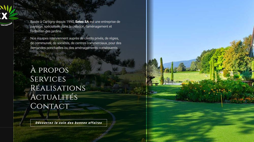 L'entreprise suisse Setex vient de rejoindre le groupe Pinson Paysage.