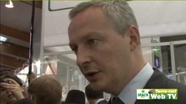 Bruno Lle Maire, minsitre de l'agriculture