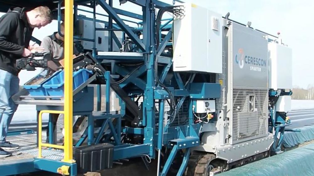 Cette année, c’est un robot qui récolte les asperges