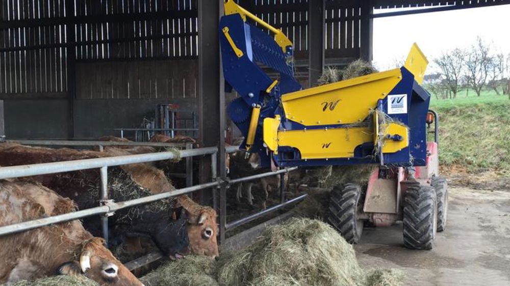 Une dérouleuse pour les valets de ferme