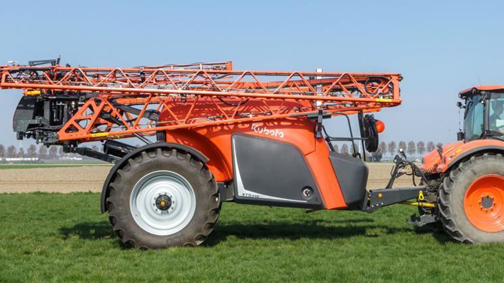 Kubota étend son offre de pulvérisateurs traînés XTS avec la version Elemental. © Kubota