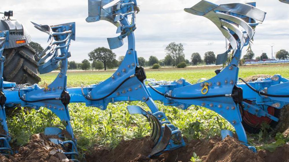 La sécurité non-stop OptiStone des charrues Lemken en action. © Lemken