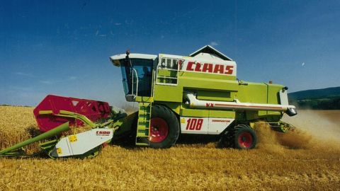Malgré l’arrêt de la production en Europe, les Claas Dominator restent très présentes sur le marché de l’occasion. ©Claas. Malgré l’arrêt de la production en Europe, les Claas Dominator restent très présentes sur le marché de l’occasion. ©Claas.