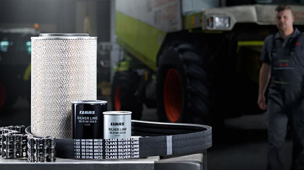 Claas propose maintenant trois gammes de pièces allant de la Premium à la Silver en passant par la Reman. © Claas Claas propose maintenant trois gammes de pièces allant de la Premium à la Silver en passant par la Reman. © Claas