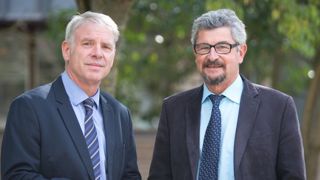 Jacques Logie, directeur général d’Arterris, et Régis Serres, président. © Arterris Jacques Logie, directeur général d’Arterris, et Régis Serres, président. © Arterris