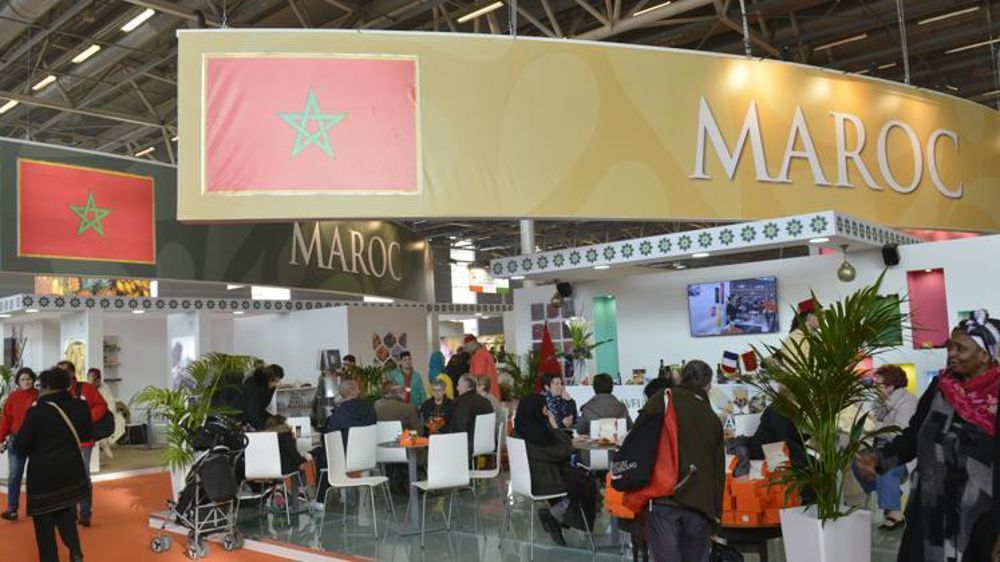 Le stand du Maroc au Salon de l’agriculture 2016 à Paris. © Cédric Faimali/GFA