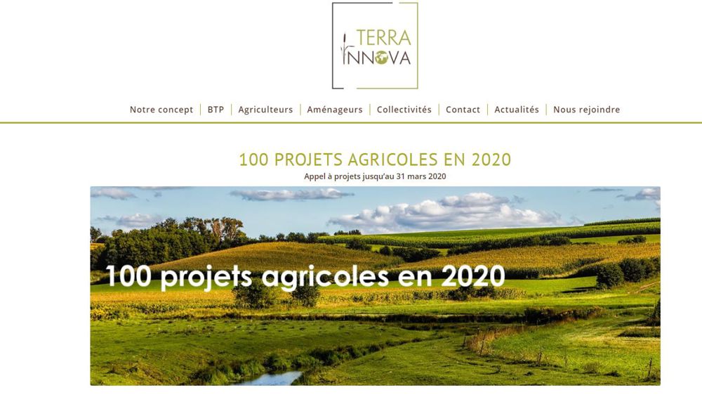 Un appel à projet pour récupérer des terres de chantier