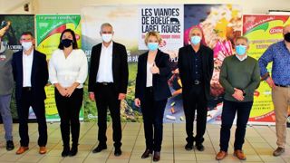 Signature du premier accord tripartite en viande bovine label rouge Signature du premier accord tripartite en viande bovine label rouge