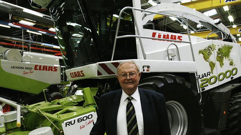 Helmut Claas est décédé
