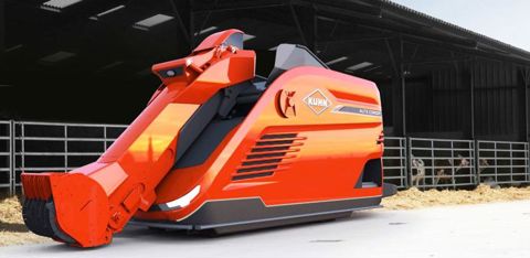 Kuhn se lance dans la mélangeuse totalement autonome avec l’Aura, qui fonctionne sans infrastructure particulière. © Kuhn