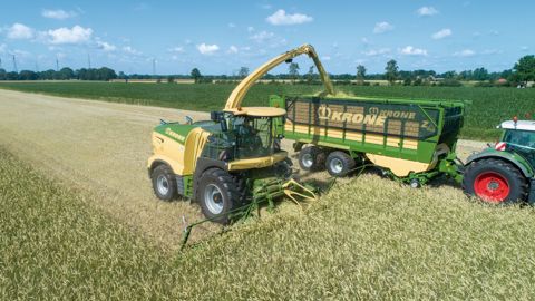 Deux nouvelles ensileuses Krone de 1000 ch avec les BiG X 980 et BiG X 1080 Deux nouvelles ensileuses Krone de 1000 ch avec les BiG X 980 et BiG X 1080