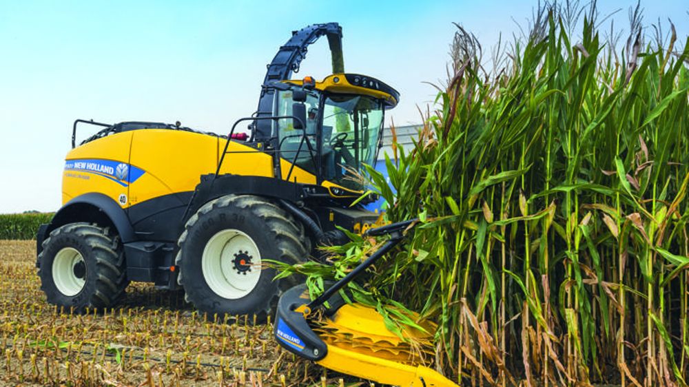 Une ensileuse de 911 ch