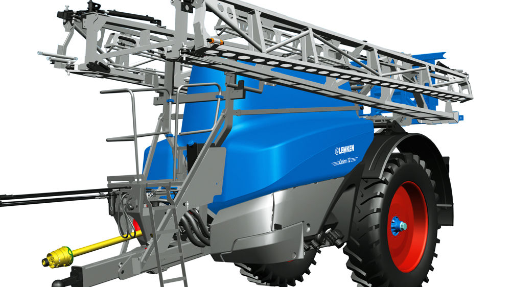 Lancement du pulvérisateur traîné Orion