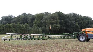 Amazone et BASF dévoilent leur pulvérisation ciblée Amazone et BASF dévoilent leur pulvérisation ciblée