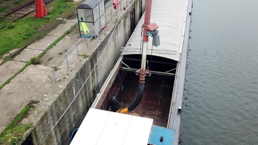 Baisse modérée du transport fluvial de céréales en 2020