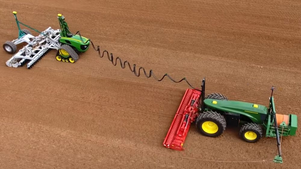 Ce tracteur John Deere regroupe 2 concepts en 1
