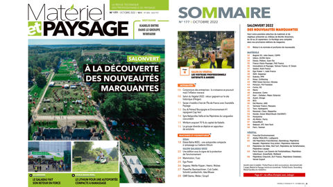 A lire dans Matériel et Paysage A lire dans Matériel et Paysage