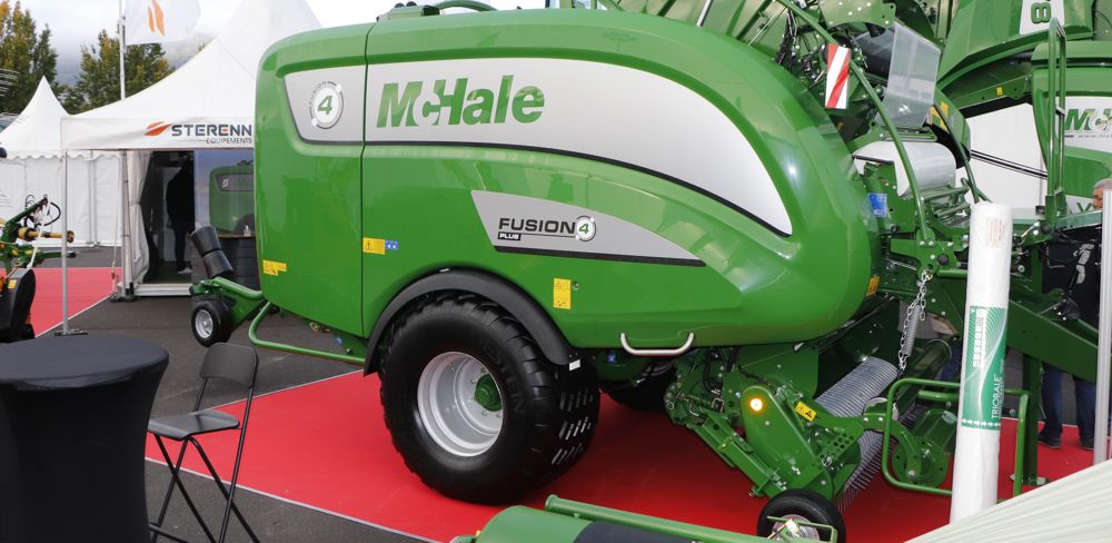 La Fusion 4 de McHale offre un débit de chantier plus important que les générations précédentes.