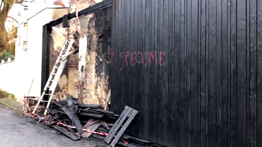 Ils vandalisent à nouveau le restaurant