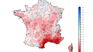 Records de déficit de pluie dans le Sud-Est Records de déficit de pluie dans le Sud-Est