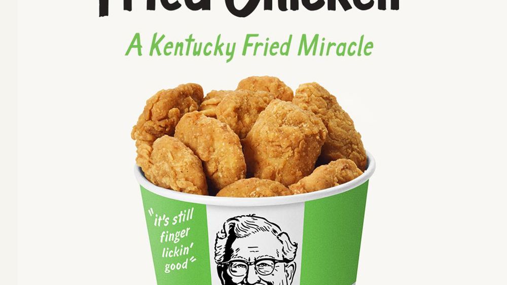 KFC teste la viande sans viande
