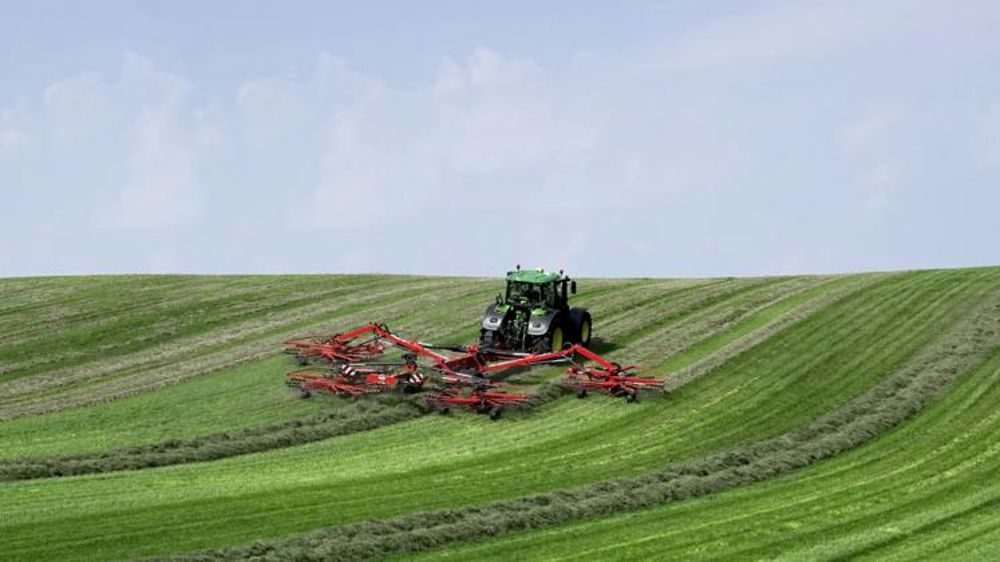 188,9 hectares andainés en 8 heures