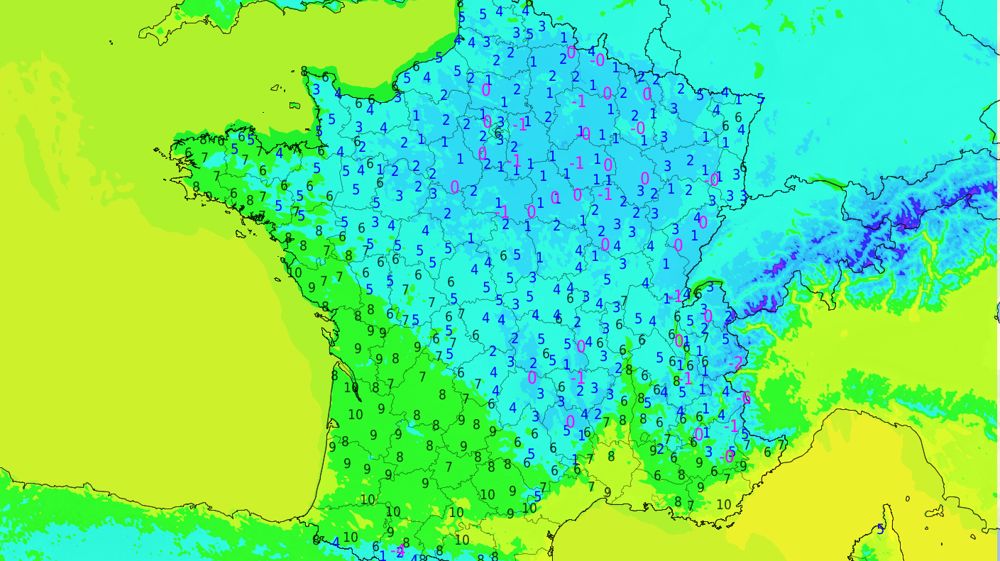La pluie revient après les premières gelées
