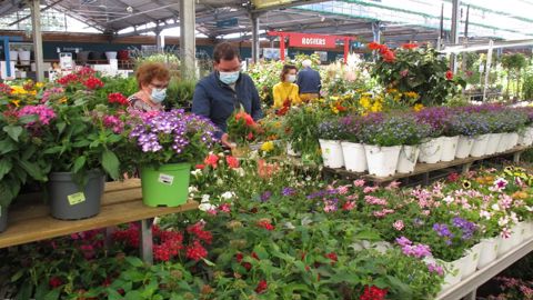 Selon la FNMJ, les jardineries ont enregistré une forte augmentation de leur chiffre d’affaires en mai, à + 28 %. ©P. Fayolle