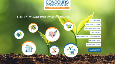 Extrait de la page d’accueil https://www.vegepolys-valley.eu/ f.arnould