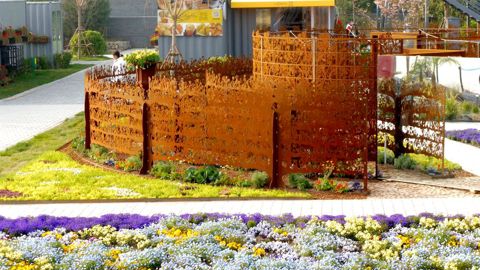 BioLabyrinthus, véritable labyrinthe de la biodiversité © C. Julhiet-Détroyat/C. Pasquer