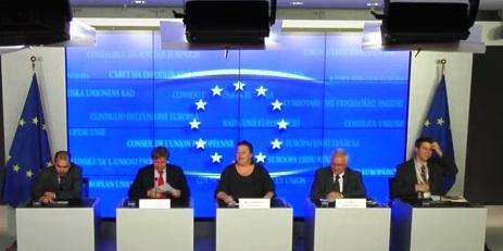 Conférence de presse à l'issue du conseil des ministres de l'Agriculture des Vingt-sept.