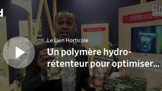 Un polymère hydrorétenteur pour optimiser l’alimentation en eau Un polymère hydrorétenteur pour optimiser l’alimentation en eau
