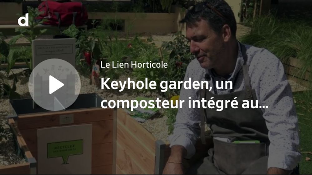 Keyhole Garden, un composteur intégré au potager Keyhole Garden, un composteur intégré au potager