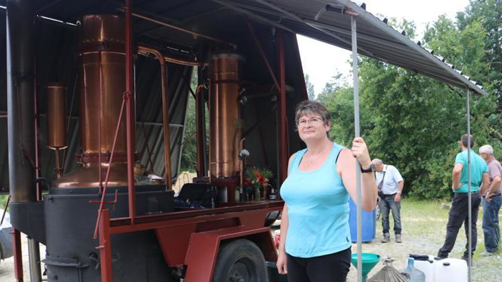 « Mon papa a pris sa retraite. J’ai décidé d’assurer la relève pour ne pas laisser tout ce patrimoine disparaître », raconte Sylvie Heuveline. © I. Lejas