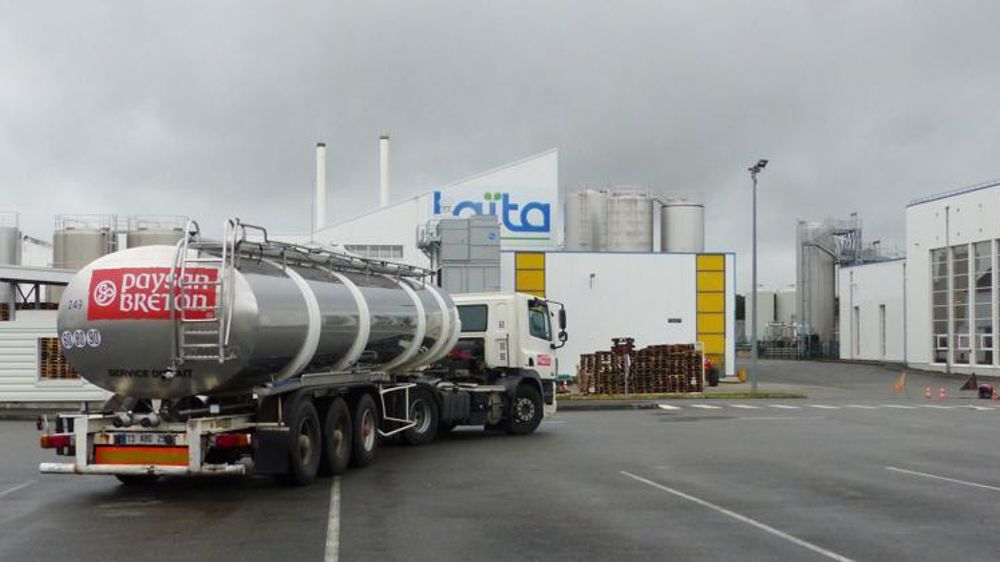 Laiterie Laita à Ploudaniel, Finistère. © Marylou Bressand/GFA